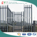 2015 Continued hot hot-dipped galvanized steel palisade fencing